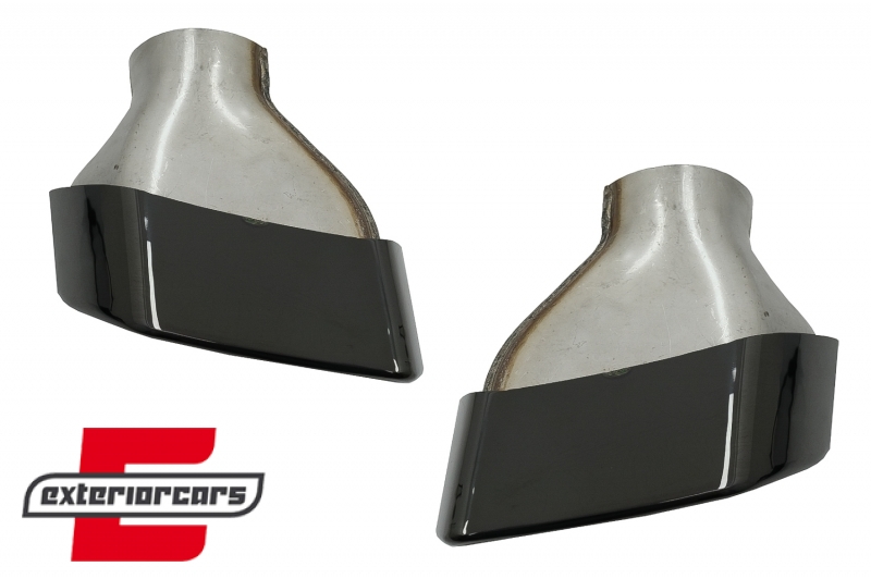 Nastavci auspuha M paket dizajn (crna) / BMW serije 5 G30 G31 (2017-2023) F10 F11 (2010-2017) serije 6 G32 (2017-2023) - Slika 3