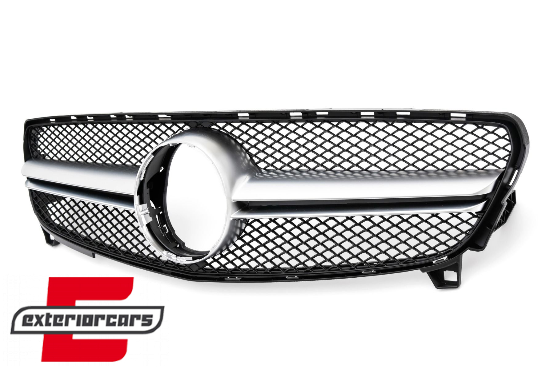 Prednja maska A45 AMG dizajn (srebrna) / Mercedes A-klasa W176 Facelift (09.2015-2018) - Slika 2