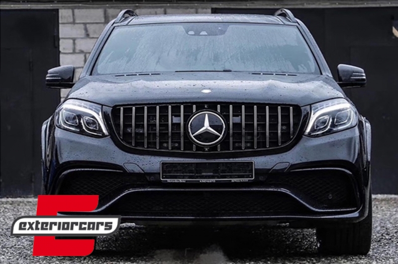Prednja maska GT-R Panamericana dizajn (chrome) / Mercedes GLS X166 Facelift (2016-2019) - Slika 9