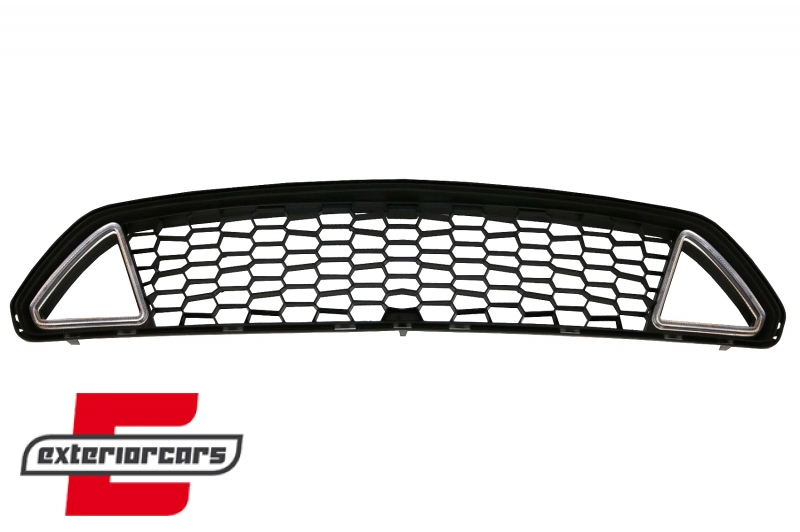 Prednja maska & LED DRL RTR dizajn (mat crna) / Ford Mustang Mk6 VI (2015-2017) - Slika 2