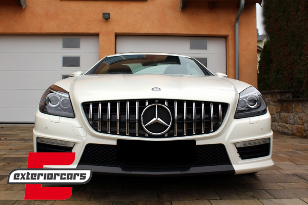 Prednja maska GT-R Panamericana dizajn (chrome) / Mercedes SLK R172 (2011-2015) - Slika 10