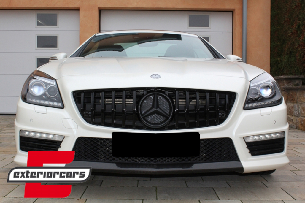 Prednja maska GT-R Panamericana dizajn (piano crna) / Mercedes SLK-klasa R172 (2011-2015) - Slika 10