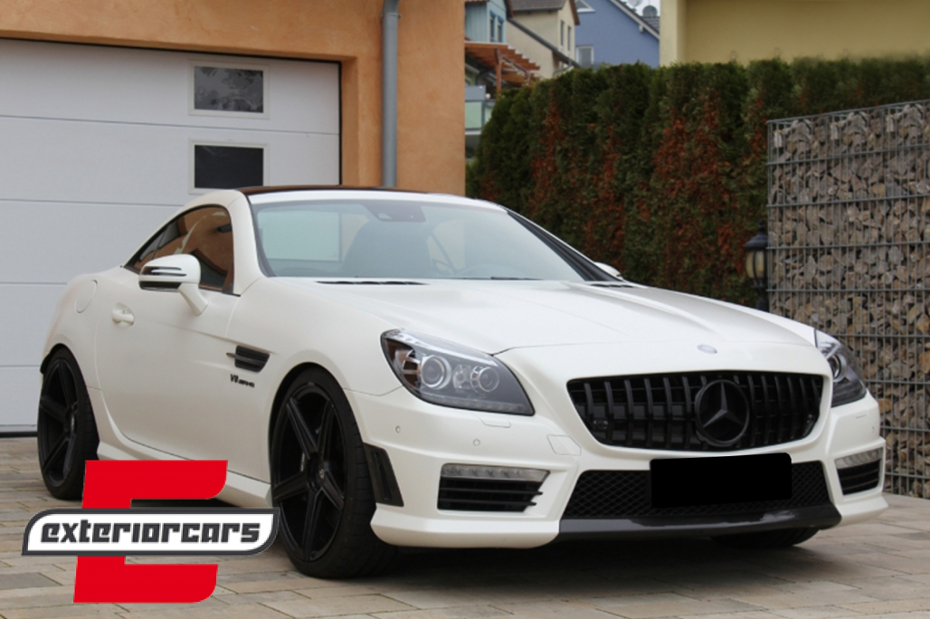 Prednja maska GT-R Panamericana dizajn (piano crna) / Mercedes SLK-klasa R172 (2011-2015) - Slika 11