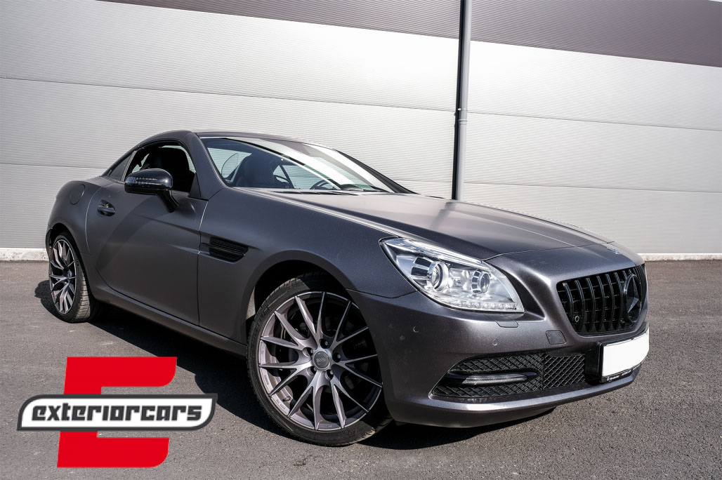 Prednja maska GT-R Panamericana dizajn (piano crna) / Mercedes SLK-klasa R172 (2011-2015) - Slika 13