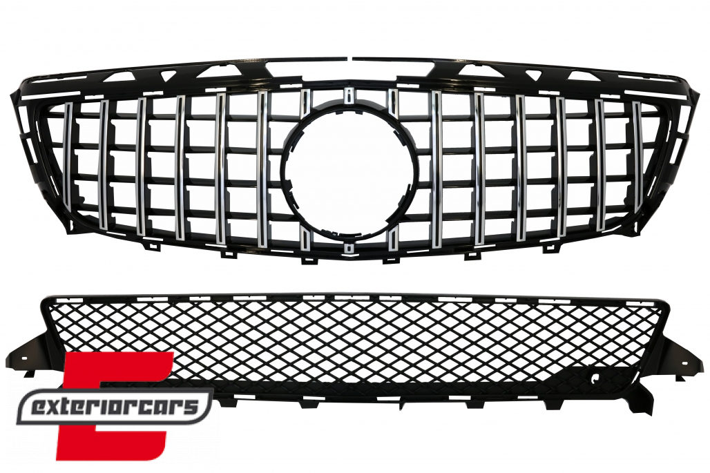 Prednja maska GT-R Panamericana dizajn (chrome) / Mercedes CLS W218 C118 (2011-2014) X218 Shooting Brake (2012-2014)