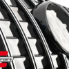Prednja maska GT-R Panamericana dizajn (crna/chrome) / Mercedes E-klasa W212 S212 (2009-2013) - Slika 7