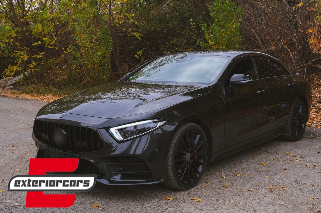 Prednja maska GT-R Panamericana dizajn (piano crna) / Mercedes CLS-klasa C257 (2018-2023) - Slika 12