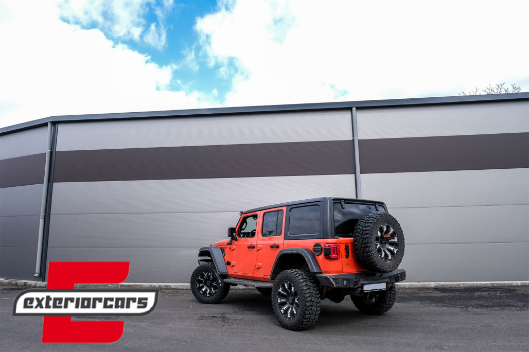Full LED stražnja svjetla Dinamički StartUp & SEQ žmigavci (crvena) / Jeep Wrangler JL (2018-2023) - Slika 19