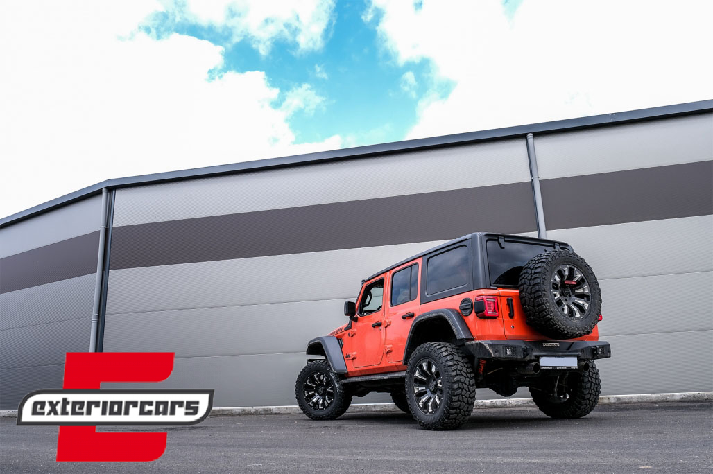 Full LED stražnja svjetla Dinamički StartUp & SEQ žmigavci (crvena) / Jeep Wrangler JL (2018-2023) - Slika 20