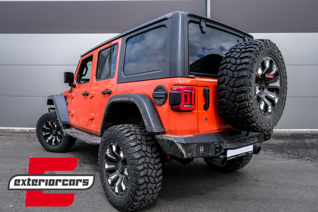 Full LED stražnja svjetla Dinamički StartUp & SEQ žmigavci (crvena) / Jeep Wrangler JL (2018-2023) - Slika 22