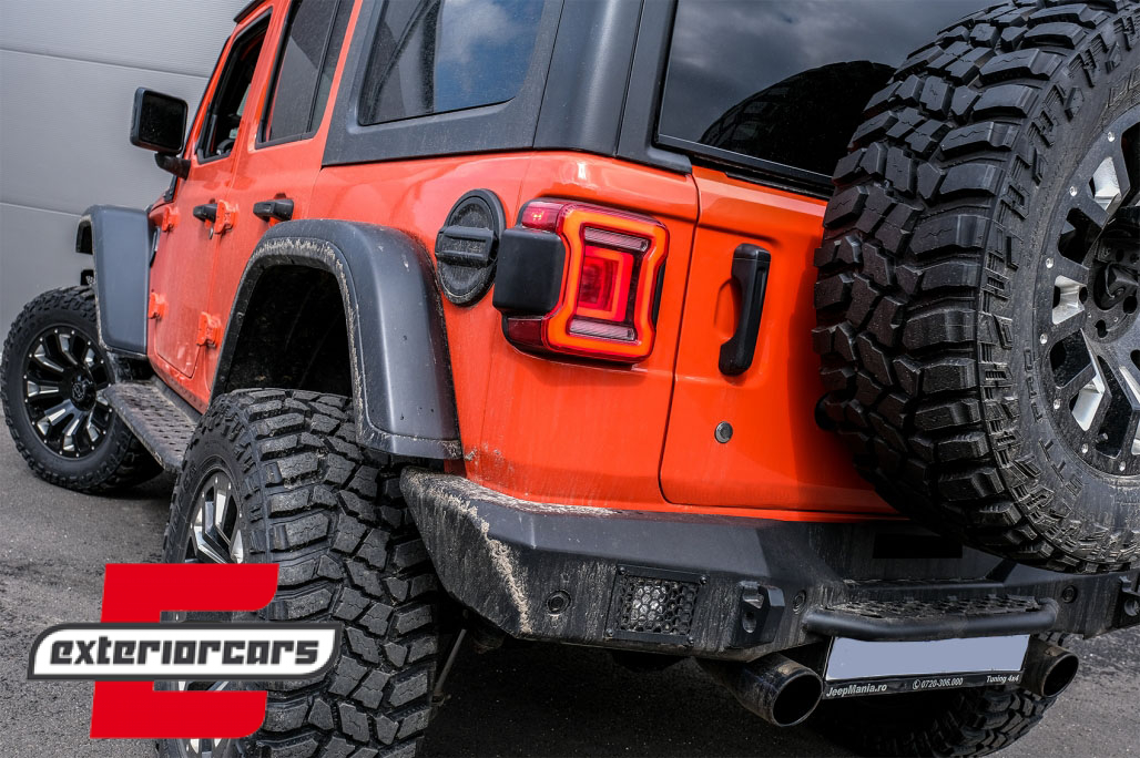 Full LED stražnja svjetla Dinamički StartUp & SEQ žmigavci (crvena) / Jeep Wrangler JL (2018-2023) - Slika 23