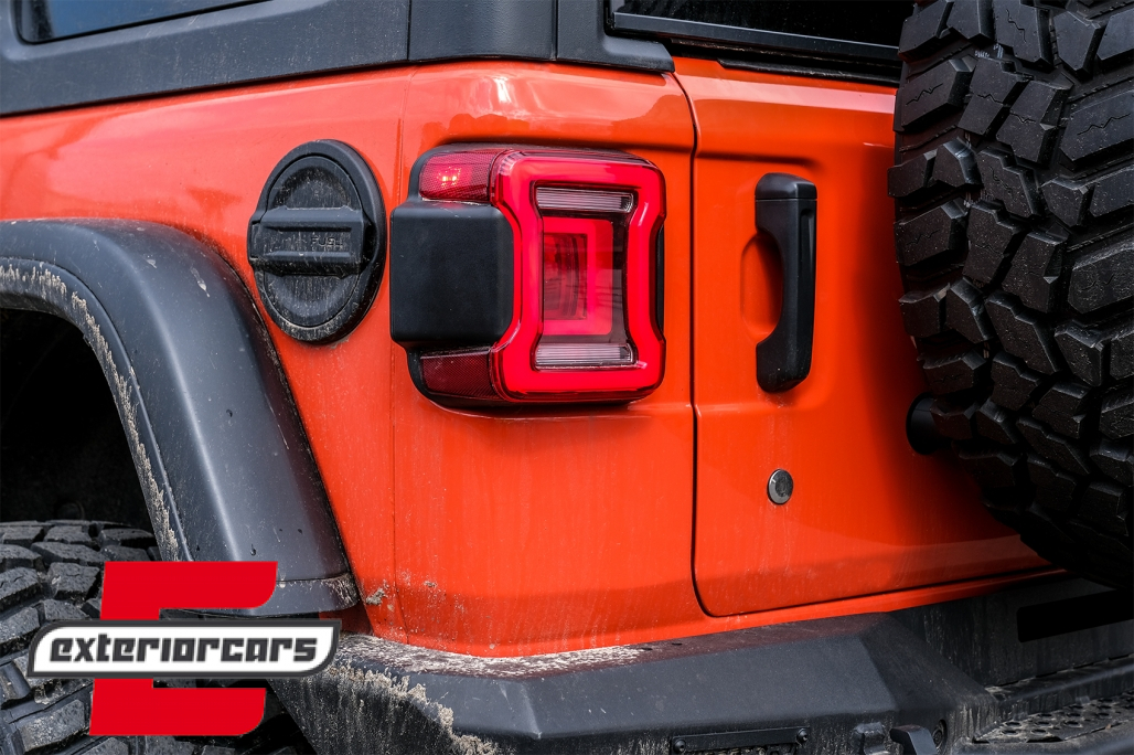 Full LED stražnja svjetla Dinamički StartUp & SEQ žmigavci (crvena) / Jeep Wrangler JL (2018-2023) - Slika 26