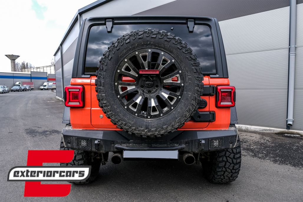 Full LED stražnja svjetla Dinamički StartUp & SEQ žmigavci (crvena) / Jeep Wrangler JL (2018-2023) - Slika 27