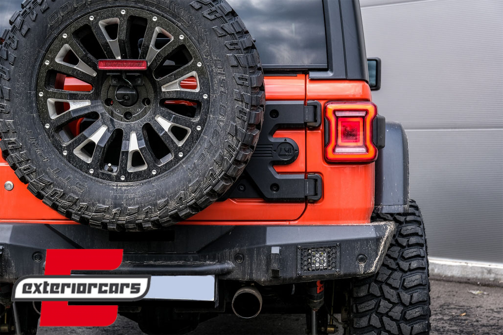 Full LED stražnja svjetla Dinamički StartUp & SEQ žmigavci (crvena) / Jeep Wrangler JL (2018-2023) - Slika 28