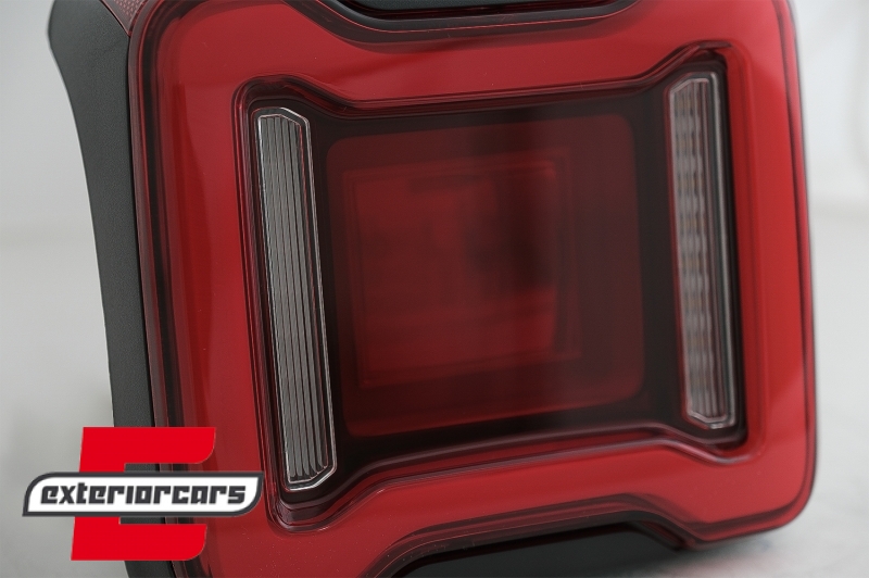 Full LED stražnja svjetla Dinamički StartUp & SEQ žmigavci (crvena) / Jeep Wrangler JL (2018-2023) - Slika 9