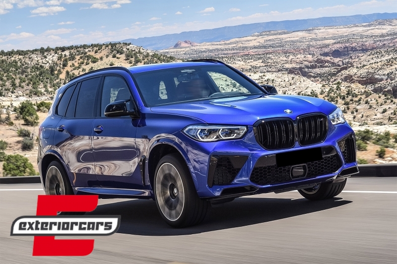 Prednja maska XM dizajn (piano crna) / BMW X5 G05 (2018-03.2023) - Slika 8