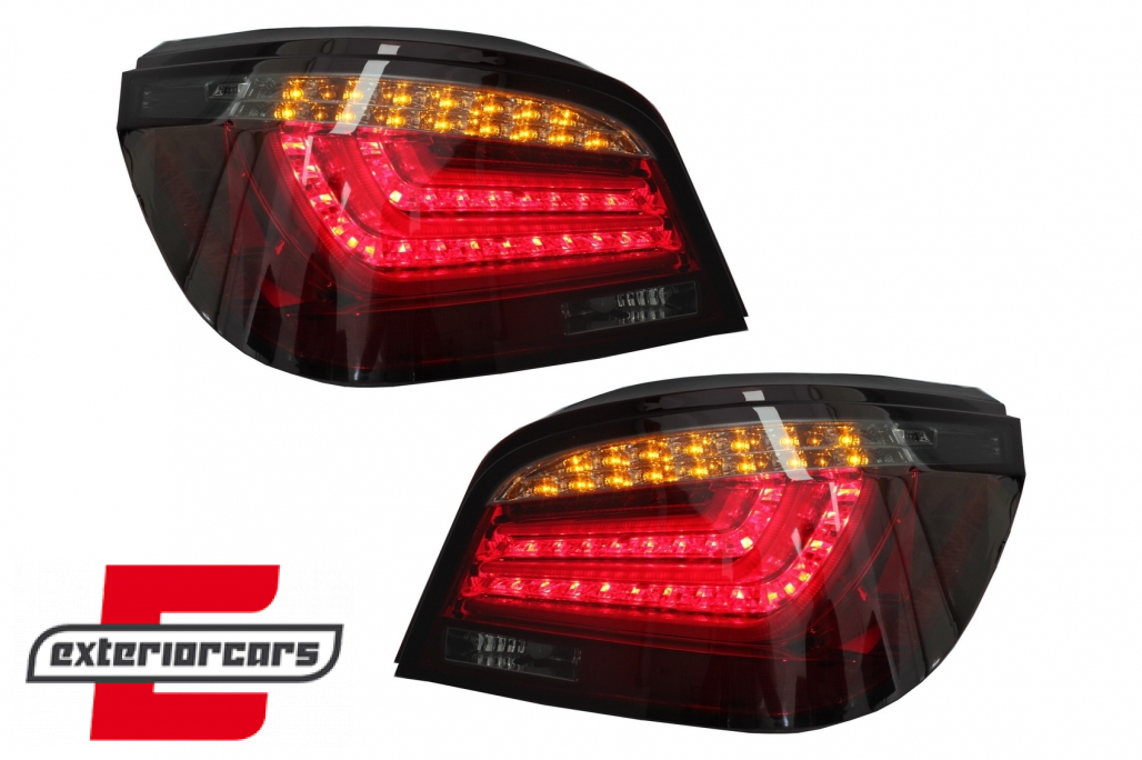LED stražnja svjetla (crvena/smoke) / BMW serije 5 E60 (2003-03.2007) limuzina - Slika 4