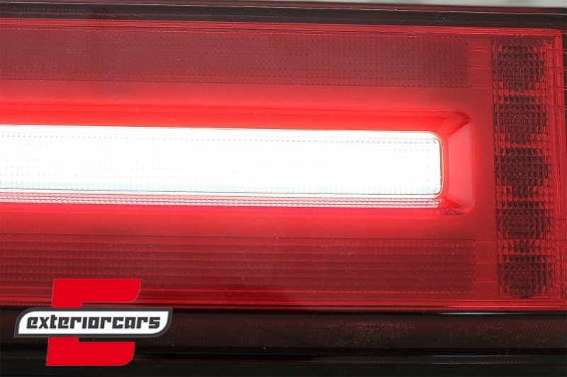 Full LED stražnja svjetla SEQ žmigavci 2018 Facelift dizajn (crvena/smoke) / Mercedes G-klasa W463 (2008-2017) - Slika 12