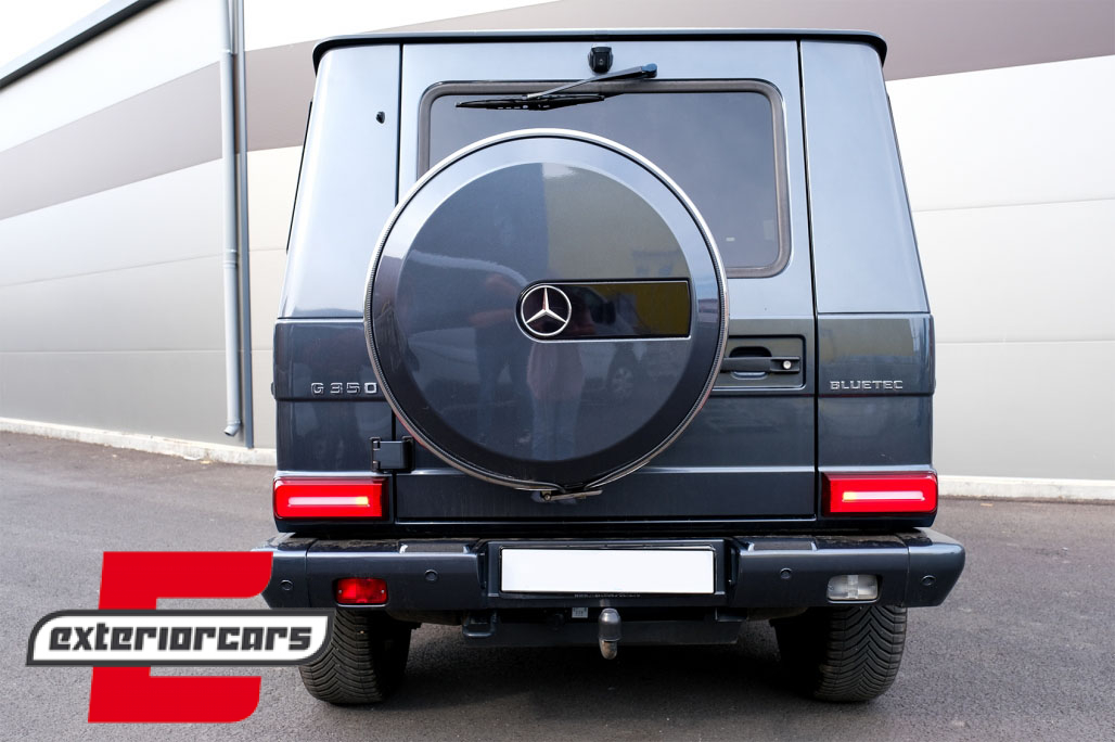 Full LED stražnja svjetla SEQ žmigavci 2018 Facelift dizajn (crvena/smoke) / Mercedes G-klasa W463 (2008-2017) - Slika 25