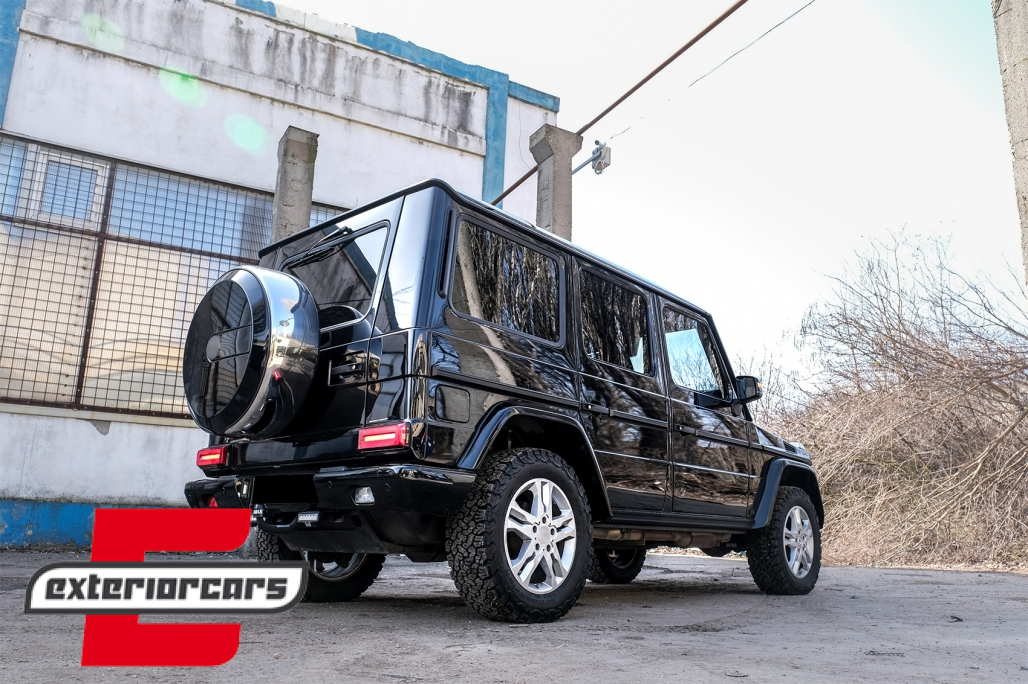 Full LED stražnja svjetla SEQ žmigavci 2018 Facelift dizajn (crvena/smoke) / Mercedes G-klasa W463 (2008-2017) - Slika 30