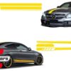 Naljepnice C63AMG Edition 1 dizajn / MERCEDES C-klasa C205 Coupe A205 Cabrio (2014-2020)