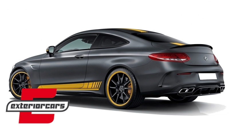 Naljepnice C63AMG Edition 1 dizajn / MERCEDES C-klasa C205 Coupe A205 Cabrio (2014-2020) - Slika 10