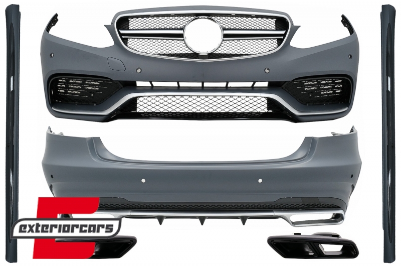 Bodykit & nastavci auspuha E63 AMG dizajn / Mercedes E-klasa W212 Facelift (2013-2016)