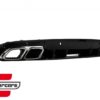 Difuzor zraka & nastavci auspuha C63S AMG dizajn / Mercedes C-klasa C205 A205 Coupe Cabrio (2014-2019) - Slika 4