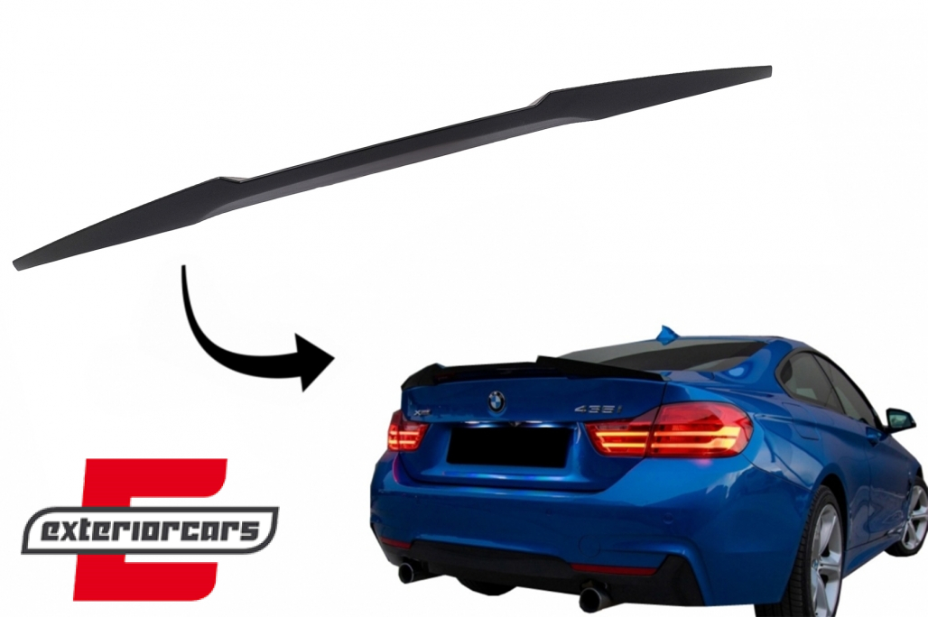 Lip bunkera M4 CS dizajn (mat crna) / BMW serije 4 Coupe F32 (2013-2019)