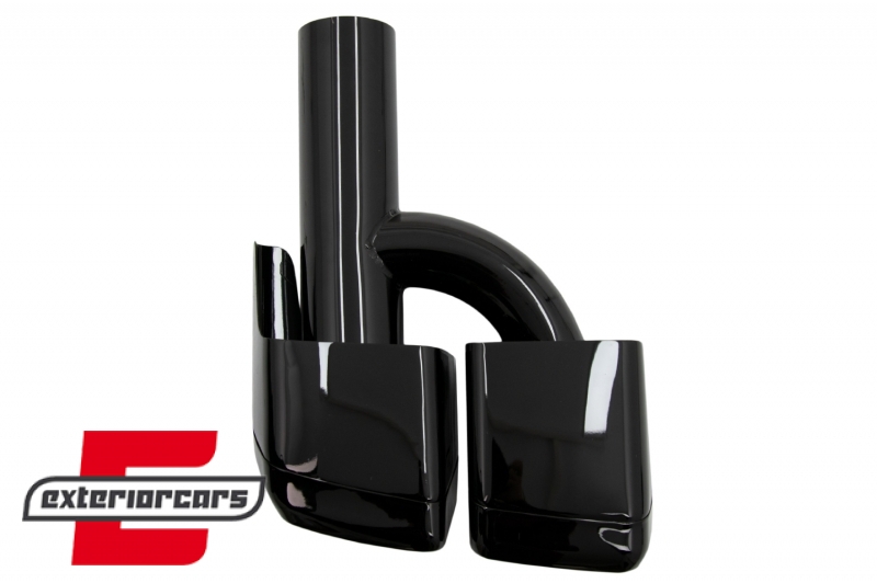 Nastavci auspuha AMG dizajn (black edition) / Mercedes W221 W164 W166 W212 W218 S-klasa E-klasa CLS ML - Slika 3