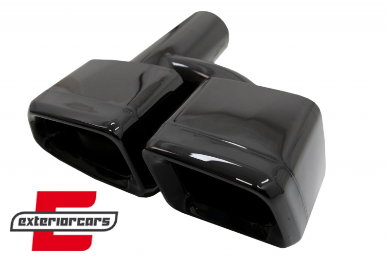 Nastavci auspuha AMG dizajn (black edition) / Mercedes W221 W164 W166 W212 W218 S-klasa E-klasa CLS ML - Slika 7