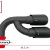 Nastavci auspuha GTS dizajn (mat crna) / Porsche Cayenne 92A V6 V8 Diesel (05.2010-09.2014) - Slika 4