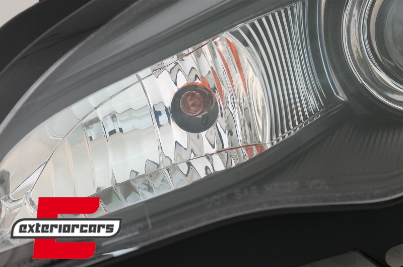 Prednja svjetla LED DRL TubeLight dizajn (crna) / Opel Astra J (2010-2015) - Slika 13