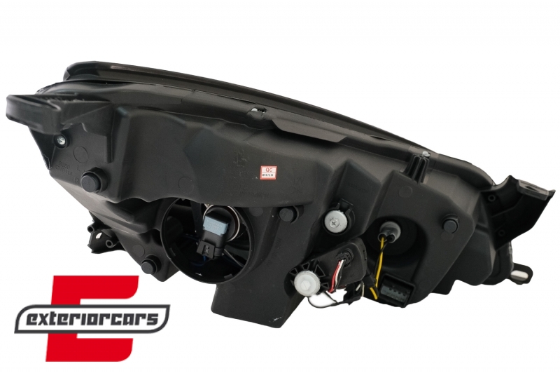 Prednja svjetla LED DRL TubeLight dizajn (crna) / Opel Astra J (2010-2015) - Slika 14