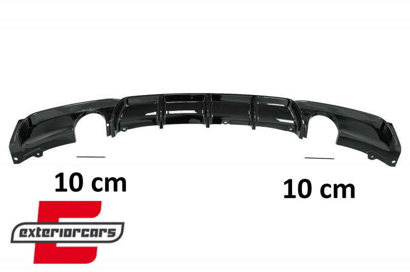 Prednji splitter & difuzor zraka M-Performance dizajn (piano crna) / BMW serije 3 F30 F31 (2011-2019) - Slika 7