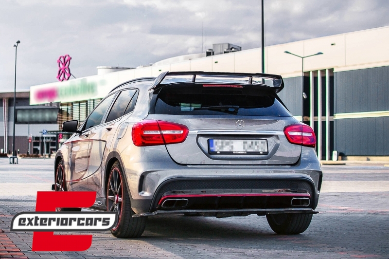 Krovni spojler GLA45 AMG dizajn (piano crna) / Mercedes GLA X156 (2014-2019) - Slika 9