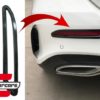 Okvir reflektirajućeg svjetla (Carbon) / Mercedes A-klasa V177 limuzina AMG Line (2018-)