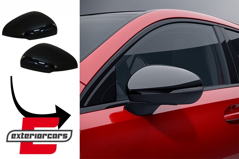 Poklopci retrovizora Night paket look (piano crna) / Mercedes A-klasa W177 V177 (2018-12.2022) CLA C118 Coupe CLA X118 Shooting Brake (2019-) - Slika 8