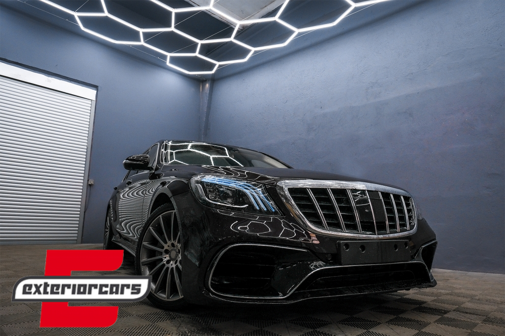 Full LED prednja svjetla Facelift look (crna) / Mercedes S-klasa W222 (2013-2017) - Slika 14