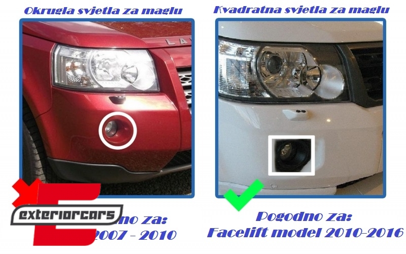 Dinamički spojler prednjeg branika / Land Rover Freelander 2 L359 Facelift (2011-2014) - Slika 6