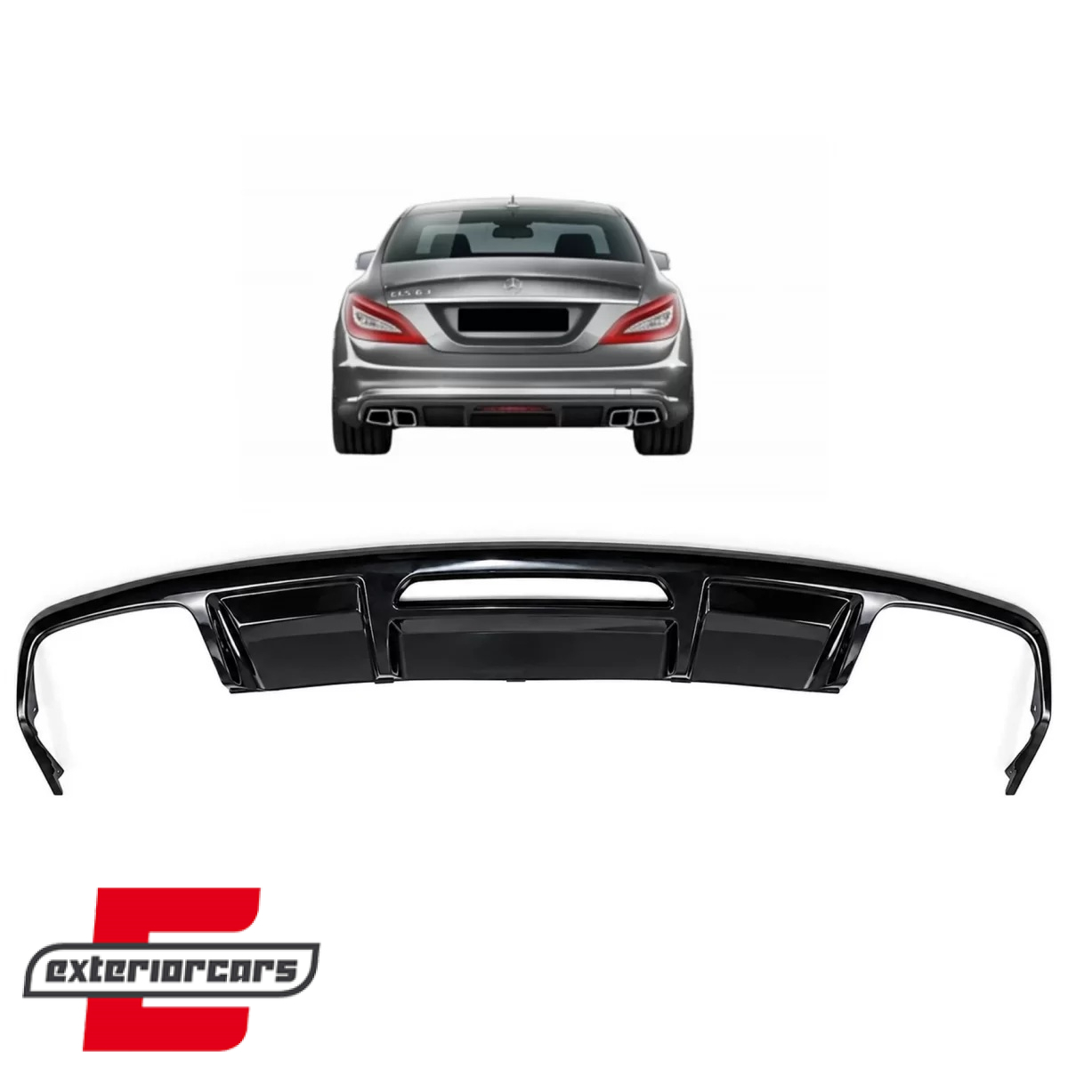Difuzor zraka CLS63 AMG dizajn / Mercedes CLS limuzina W218 (2011-2017)