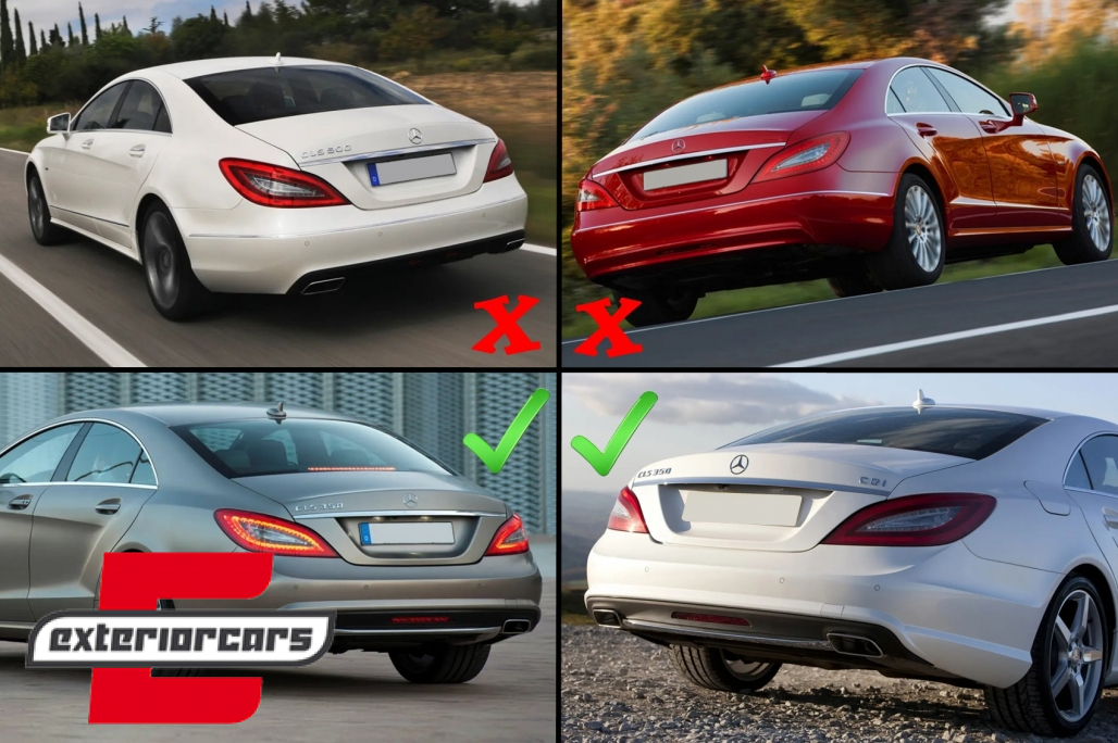 Difuzor zraka CLS63 AMG dizajn / Mercedes CLS limuzina W218 (2011-2017) - Slika 9
