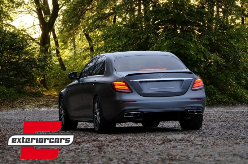 Difuzor zraka & nastavci auspuha AMG E63s dizajn / Mercedes E-klasa W213 Sport Line (2016-2019) - Slika 16