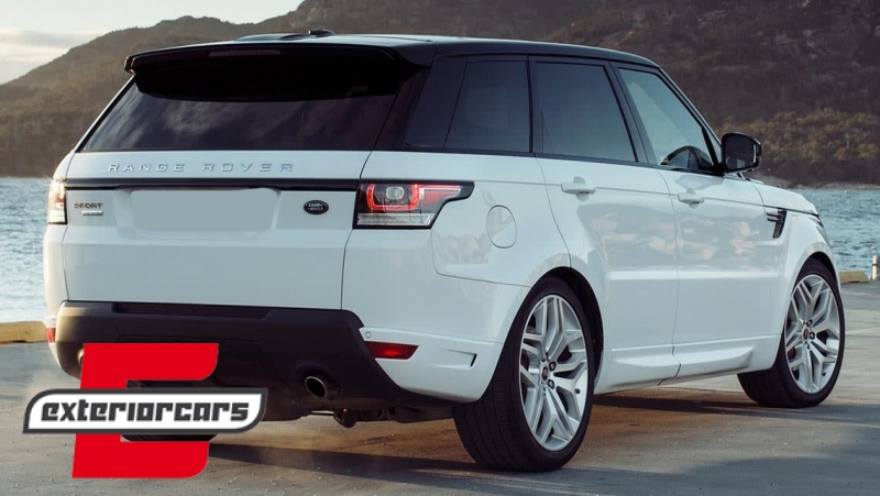Klizna ploča zadnjeg branika (piano crna) / Land Rover Range Rover Sport L494 (2013-2017) - Slika 7