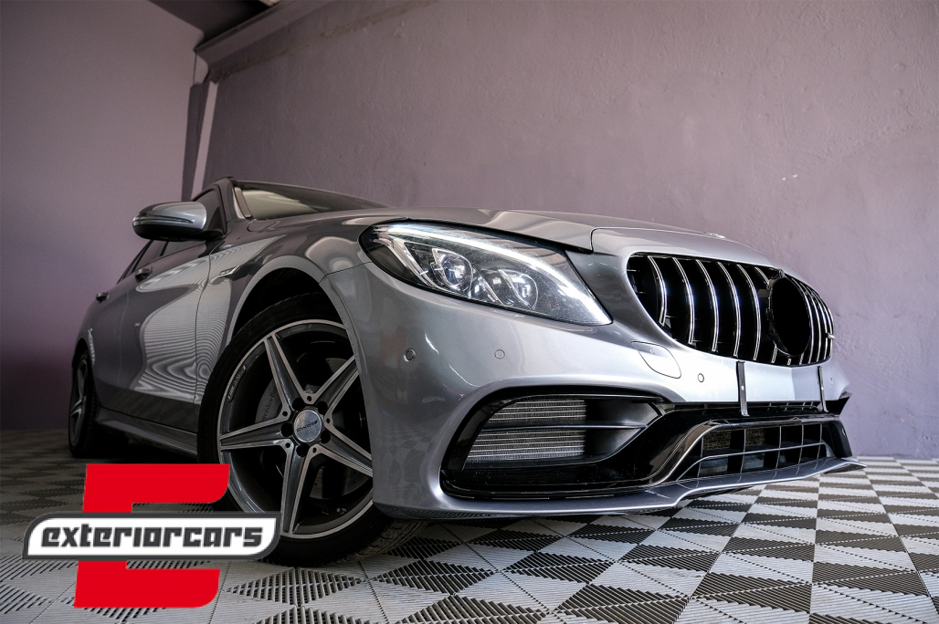 Prednji branik C63 AMG Facelift dizajn / Mercedes C-klasa W205 S205 A205 C205 Limuzina T-Model Coupe Cabrio (2014-2020) - Slika 11