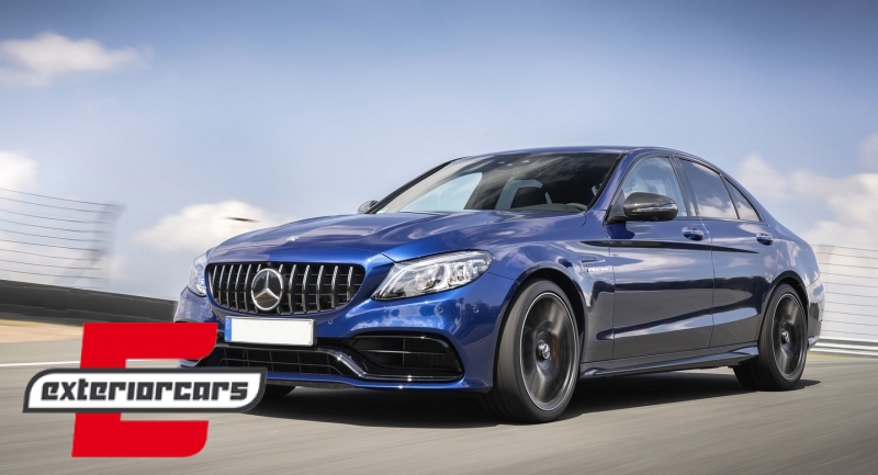 Prednji branik C63 AMG Facelift dizajn / Mercedes C-klasa W205 S205 A205 C205 Limuzina T-Model Coupe Cabrio (2014-2020) - Slika 8