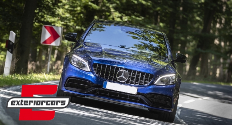 Prednji branik C63 AMG Facelift dizajn / Mercedes C-klasa W205 S205 A205 C205 Limuzina T-Model Coupe Cabrio (2014-2020) - Slika 9
