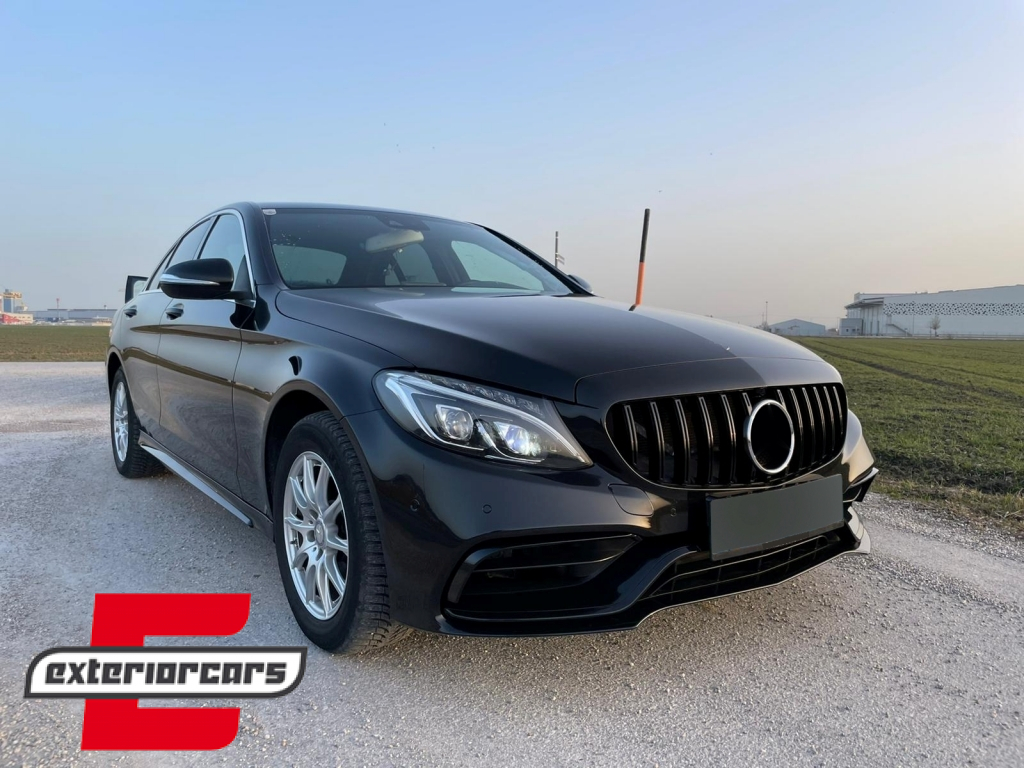 Prednji branik C63 AMG Facelift dizajn / Mercedes C-klasa W205 S205 A205 C205 Limuzina T-Model Coupe Cabrio (2014-2020) - Slika 7