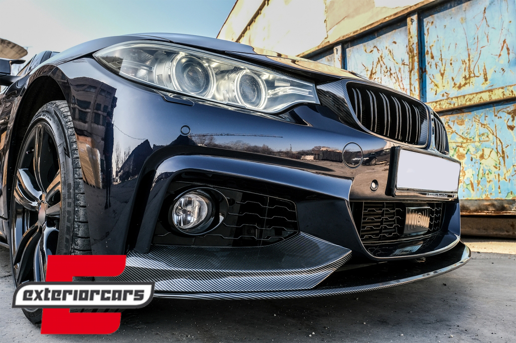 Prednji splitter M-Performance dizajn (carbon) / BMW serije 4 F32 Coupe F33 Cabrio F36 Gran Coupe (2013-03.2019) - Slika 10