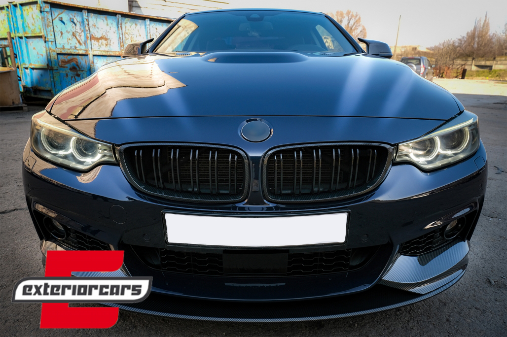 Prednji splitter M-Performance dizajn (carbon) / BMW serije 4 F32 Coupe F33 Cabrio F36 Gran Coupe (2013-03.2019) - Slika 14